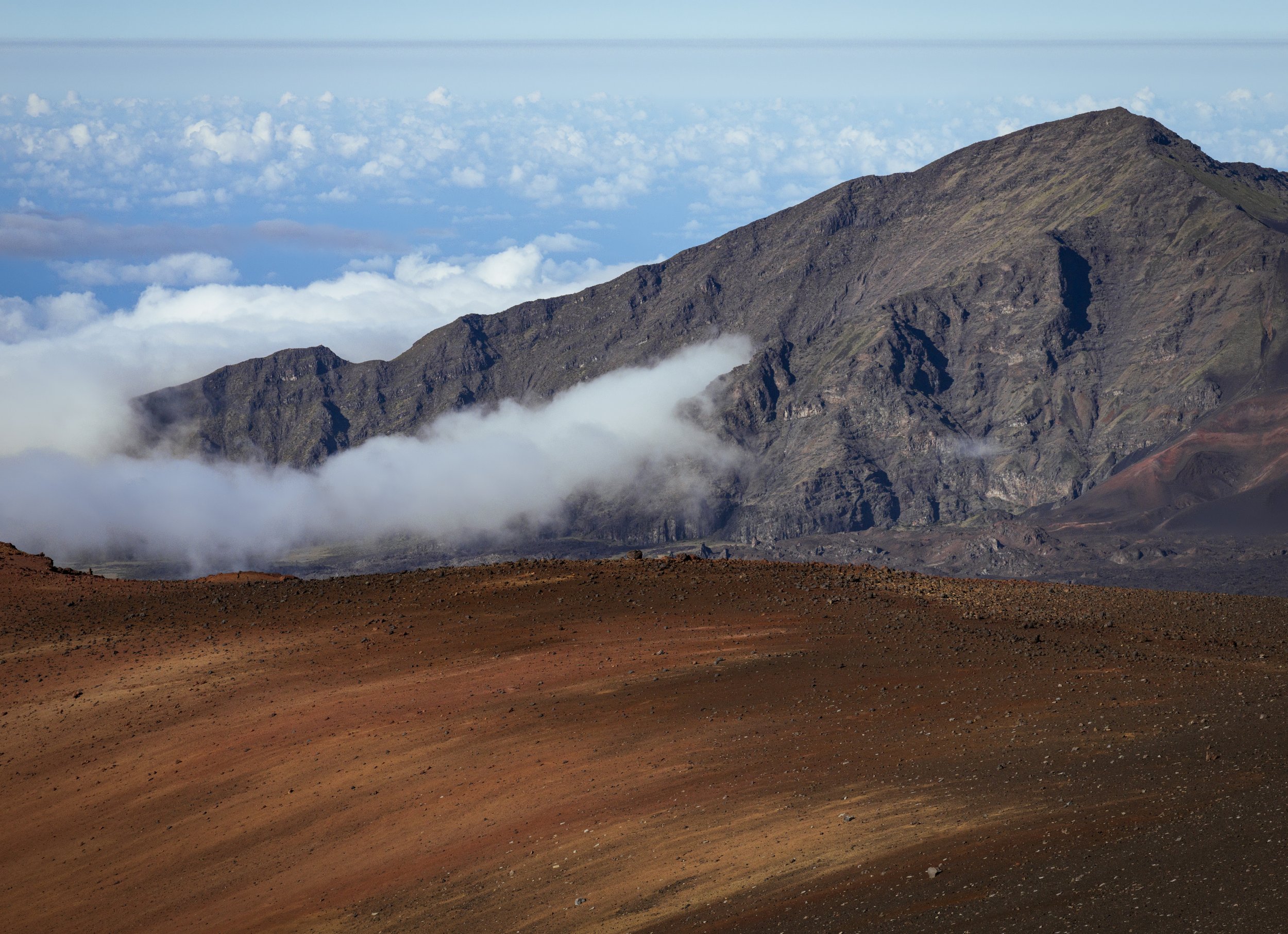 Cloud bank at Haleakala